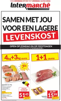 Catalogue Intermarché à Louvain | Ontdek de folder van 07 04 26 - NL | 2026-04-07T00:00:00.000Z - 2026-04-12T00:00:00.000Z