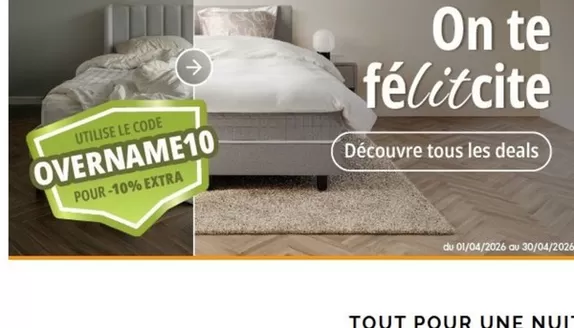 Catalogue Sleepworld à Anvers | Oferta-FR | 2026-04-02T00:00:00.000Z - 2026-04-30T00:00:00.000Z