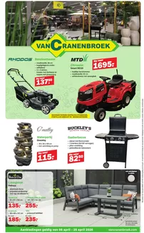Catalogue Van Cranenbroek à Lokeren | folder Van Cranenbroek NL | 2026-04-06T00:00:00.000Z - 2026-04-25T00:00:00.000Z