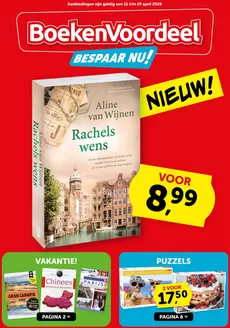 Catalogue Boekenvoordeel à Genappe | Nos meilleures bonnes affaires | 2026-04-11T00:00:00.000Z - 2026-04-19T00:00:00.000Z