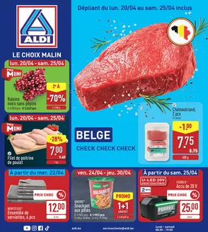 Catalogue Aldi | Large sélection d'offres | 2026-04-20T00:00:00.000Z - 2026-04-30T00:00:00.000Z