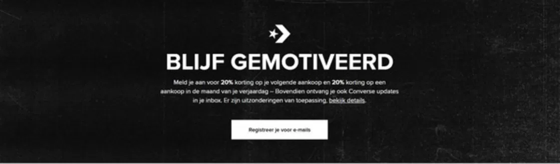 Catalogue Converse à Coxyde | Oferta | 2026-04-16T00:00:00.000Z - 2026-05-16T00:00:00.000Z