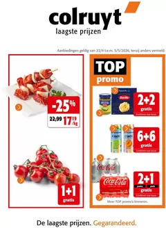 Catalogue Colruyt à Audenarde | Réductions et promotions | 2026-04-22T00:00:00.000Z - 2026-05-05T00:00:00.000Z