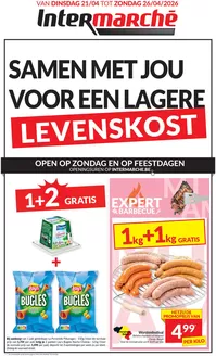 Catalogue Intermarché à Audenarde | Ontdek de folder van 21 04 26 - NL | 2026-04-21T00:00:00.000Z - 2026-04-26T00:00:00.000Z