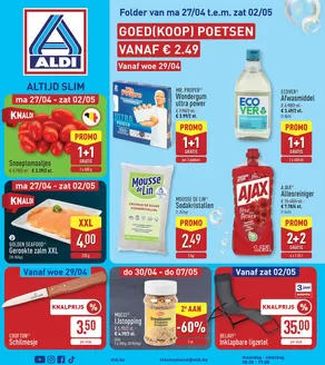 Catalogue Aldi | Offres exclusives et bonnes affaires | 2026-04-27T00:00:00.000Z - 2026-05-07T00:00:00.000Z
