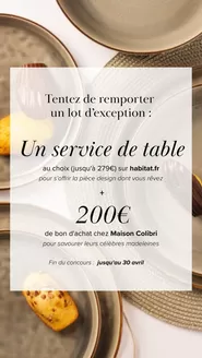 Catalogue Habitat à Vilvoorde | Oferta | 2026-04-24T00:00:00.000Z - 2026-04-30T00:00:00.000Z