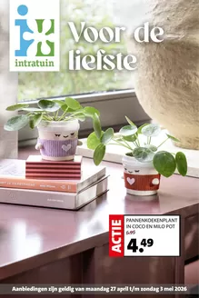 Catalogue Intratuin à Courtrai | Large sélection d'offres | 2026-04-27T00:00:00.000Z - 2026-05-03T00:00:00.000Z