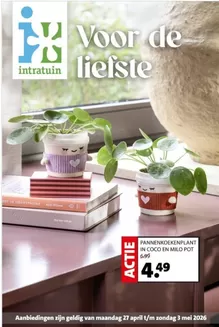 Catalogue Intratuin à Courtrai | Oferta | 2026-04-27T00:00:00.000Z - 2026-05-03T00:00:00.000Z