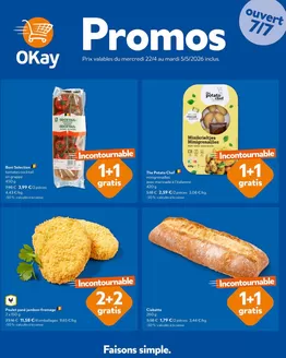 Catalogue OKay Supermarkt | Le dépliant dOkay - FR | 2026-04-22T00:00:00.000Z - 2026-05-05T00:00:00.000Z
