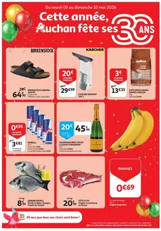 Catalogue Auchan à Ravels | Offres et promotions actuelles | 2026-05-05T00:00:00.000Z - 2026-05-10T00:00:00.000Z