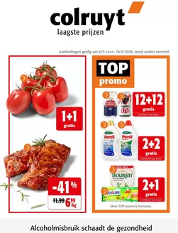Catalogue Colruyt à Heusden-Zolder | Offres exclusives et bonnes affaires | 2026-05-06T00:00:00.000Z - 2026-05-19T00:00:00.000Z