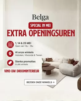 Catalogue Belga Meubelen | Oferta | 2026-05-05T00:00:00.000Z - 2026-05-25T00:00:00.000Z