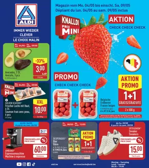 Catalogue Aldi à Ittre | Nos meilleures bonnes affaires | 2026-05-04T00:00:00.000Z - 2026-05-13T00:00:00.000Z