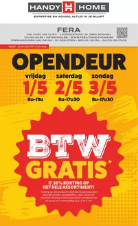 Catalogue HandyHome | folder HandyHome Fera NL | 2026-04-25T00:00:00.000Z - 2026-05-17T00:00:00.000Z