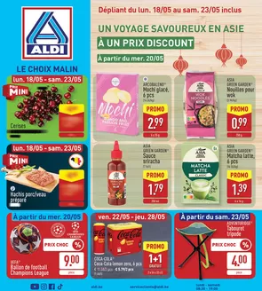 Catalogue Aldi | Super offre pour les chasseurs de bonnes affaires | 2026-05-18T00:00:00.000Z - 2026-05-28T00:00:00.000Z