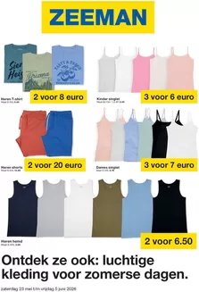 Catalogue Zeeman | Zeeman Week 22-23 zaterdag 23 mei tm vrijdag 5 juni 2026. | 2026-05-23T00:00:00.000Z - 2026-06-05T00:00:00.000Z
