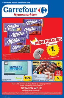 Catalogue Carrefour à Mortsel | Meilleures offres pour les acheteurs économes | 2026-05-27T00:00:00.000Z - 2026-06-08T00:00:00.000Z