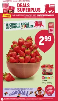 Catalogue Delhaize | Offres et promotions actuelles | 2026-05-28T00:00:00.000Z - 2026-06-03T00:00:00.000Z