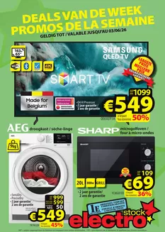 Catalogue ElectroStock à Zwevegem | folder ElectroStock - NL | 2026-05-27T00:00:00.000Z - 2026-06-03T00:00:00.000Z