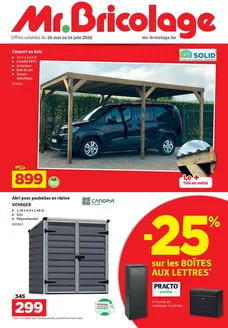 Catalogue Mr. Bricolage à Ninove | F5 digital 2026 | 2026-05-26T00:00:00.000Z - 2026-06-14T00:00:00.000Z