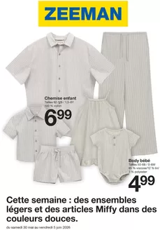 Catalogue Zeeman à Mons | Zeeman Semaine 23 du samedi 30 mai au vendredi 5 juin 2026. | 2026-05-30T00:00:00.000Z - 2026-06-05T00:00:00.000Z
