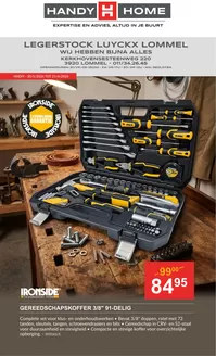 Catalogue HandyHome à Amay | folder HandyHome Legerstock Luyckx NL | 2026-05-30T00:00:00.000Z - 2026-06-21T00:00:00.000Z