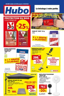 Catalogue Hubo | Hubo Dépliant valable jusqu'au 14/06/2026 FR | 2026-03-18T00:00:00.000Z - 2026-08-31T00:00:00.000Z
