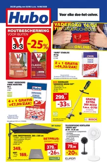 Catalogue Hubo | Hubo Folder geldig t.e.m. 14/06/2026 NL | 2026-03-06T00:00:00.000Z - 2026-08-31T00:00:00.000Z