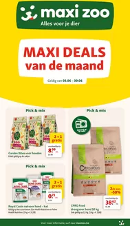 Catalogue Maxi Zoo | Maxi Zoo - NL | 2026-06-03T00:00:00.000Z - 2026-06-30T00:00:00.000Z