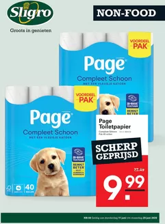 Catalogue Sligro à Destelbergen | Non food 08 2026 | 2026-06-11T00:00:00.000Z - 2026-06-29T00:00:00.000Z