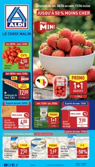 Catalogue Aldi à Modave | Meilleures offres pour tous les clients | 2026-06-08T00:00:00.000Z - 2026-06-13T00:00:00.000Z
