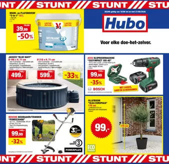 Catalogue Hubo | Hubo Folder geldig t.e.m. 21/06/2026 NL | 2026-06-10T00:00:00.000Z - 2026-07-31T00:00:00.000Z