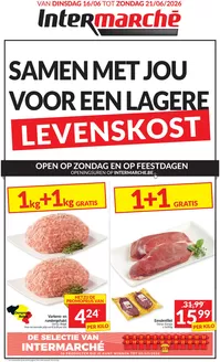 Catalogue Intermarché à Boortmeerbeek | Ontdek de folder van 16 06 26 - NL | 2026-06-16T00:00:00.000Z - 2026-06-21T00:00:00.000Z