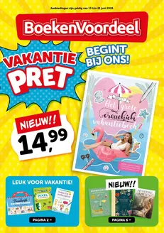 Catalogue Boekenvoordeel | Bons plans exclusifs | 2026-06-13T00:00:00.000Z - 2026-06-21T00:00:00.000Z