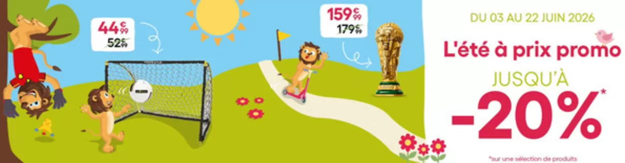 Catalogue King Jouet à Musson | Oferta | 2026-06-16T00:00:00.000Z - 2026-06-22T00:00:00.000Z