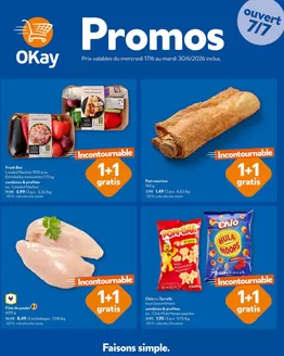 OKay Supermarkt folder in Houthalen-Helchteren | Le dépliant dOkay - FR | 2026-06-17T00:00:00.000Z - 2026-06-30T00:00:00.000Z
