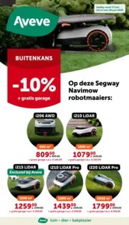 Catalogue AVEVE à Wasseiges | Folder AVEVE - NL | 2026-06-17T00:00:00.000Z - 2026-06-28T00:00:00.000Z