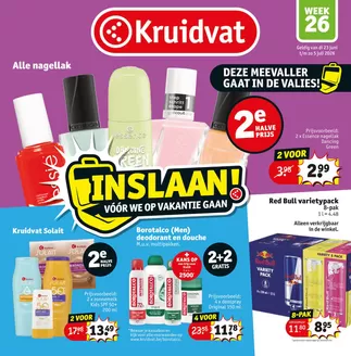 Kruidvat folder | folder Kruidvat | 2026-06-22T00:00:00.000Z - 2026-07-05T00:00:00.000Z