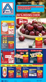 Aldi folder | Offres exclusives et bonnes affaires | 2026-06-29T00:00:00.000Z - 2026-07-09T00:00:00.000Z