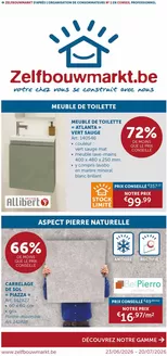 Catalogue Zelfbouwmarkt à Brasschaat | Oferta-FR | 2026-06-23T00:00:00.000Z - 2026-07-20T00:00:00.000Z