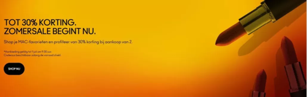 Catalogue MAC Cosmetics à Lobbes | Oferta-NL | 2026-06-25T00:00:00.000Z - 2026-07-01T00:00:00.000Z