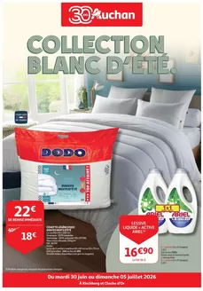 Catalogue Auchan à Brée | Bons plans exclusifs | 2026-06-30T00:00:00.000Z - 2026-07-05T00:00:00.000Z
