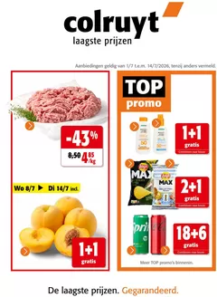 Colruyt folder | Offres et promotions actuelles | 2026-07-01T00:00:00.000Z - 2026-07-14T00:00:00.000Z