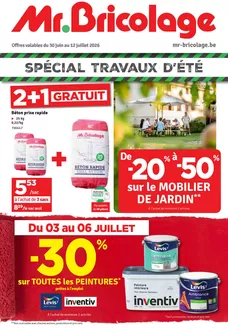 Catalogue Mr. Bricolage à La Louvière | Folder 9 2026 | 2026-06-30T00:00:00.000Z - 2026-07-12T00:00:00.000Z
