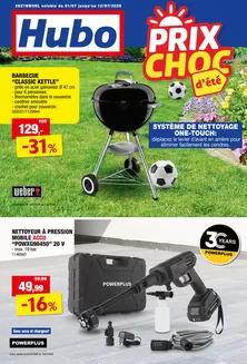 Catalogue Hubo à Baelen | Hubo Dépliant valable jusqu'au 12/07/2026 FR | 2026-03-18T00:00:00.000Z - 2026-07-31T00:00:00.000Z