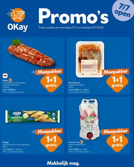 Catalogue OKay Supermarkt à Duffel | De folder van Okay - NL | 2026-07-01T00:00:00.000Z - 2026-07-14T00:00:00.000Z