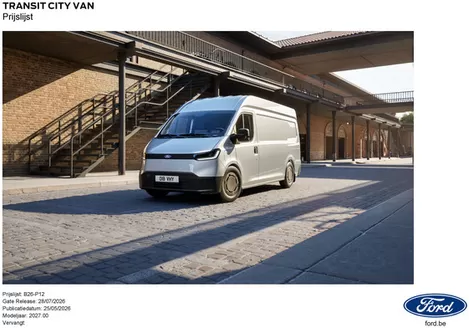Catalogue Ford | FORD TRANSIT CITY | 2026-05-25T00:00:00.000Z - 2026-07-28T00:00:00.000Z