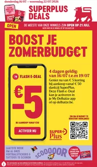 Delhaize folder | Meilleures offres pour tous les chasseurs de bonnes affaires | 2026-07-16T00:00:00.000Z - 2026-07-22T00:00:00.000Z