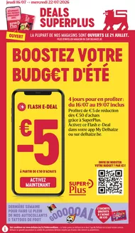 AD Delhaize folder | Économisez maintenant avec nos offres | 2026-07-16T00:00:00.000Z - 2026-07-22T00:00:00.000Z