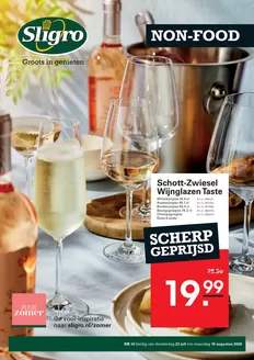 Sligro folder | Non food 10 2026 | 2026-07-23T00:00:00.000Z - 2026-08-10T00:00:00.000Z